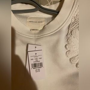 American eagle cropped sweater